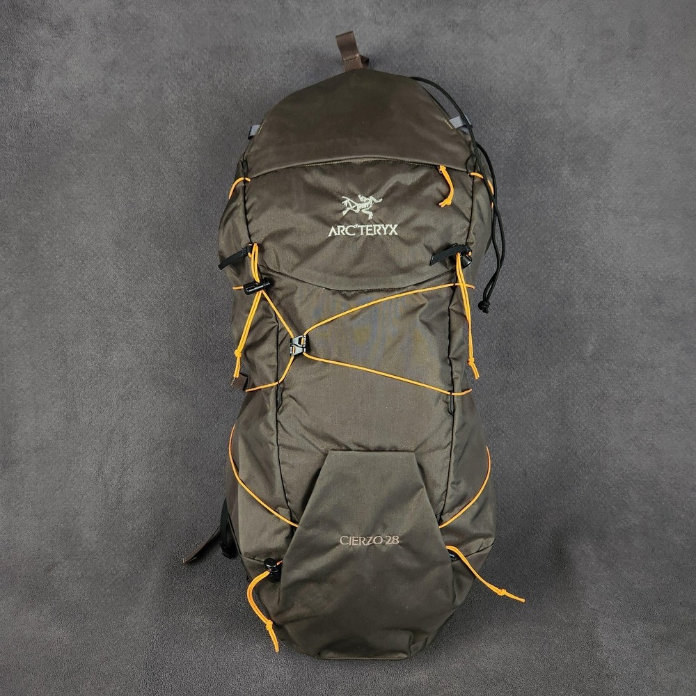 Arc'teryx Cierzo 28 Backpack Brown Nylon One Size Hiking Climbing Daypack